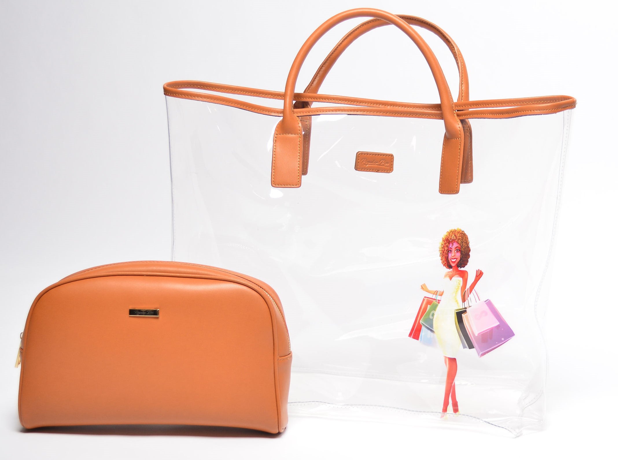 Regular Ren Shopping in Milan Deluxe Clear Tote