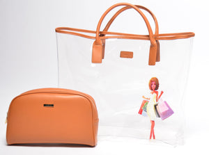 Regular Ren Shopping in Milan Deluxe Clear Tote