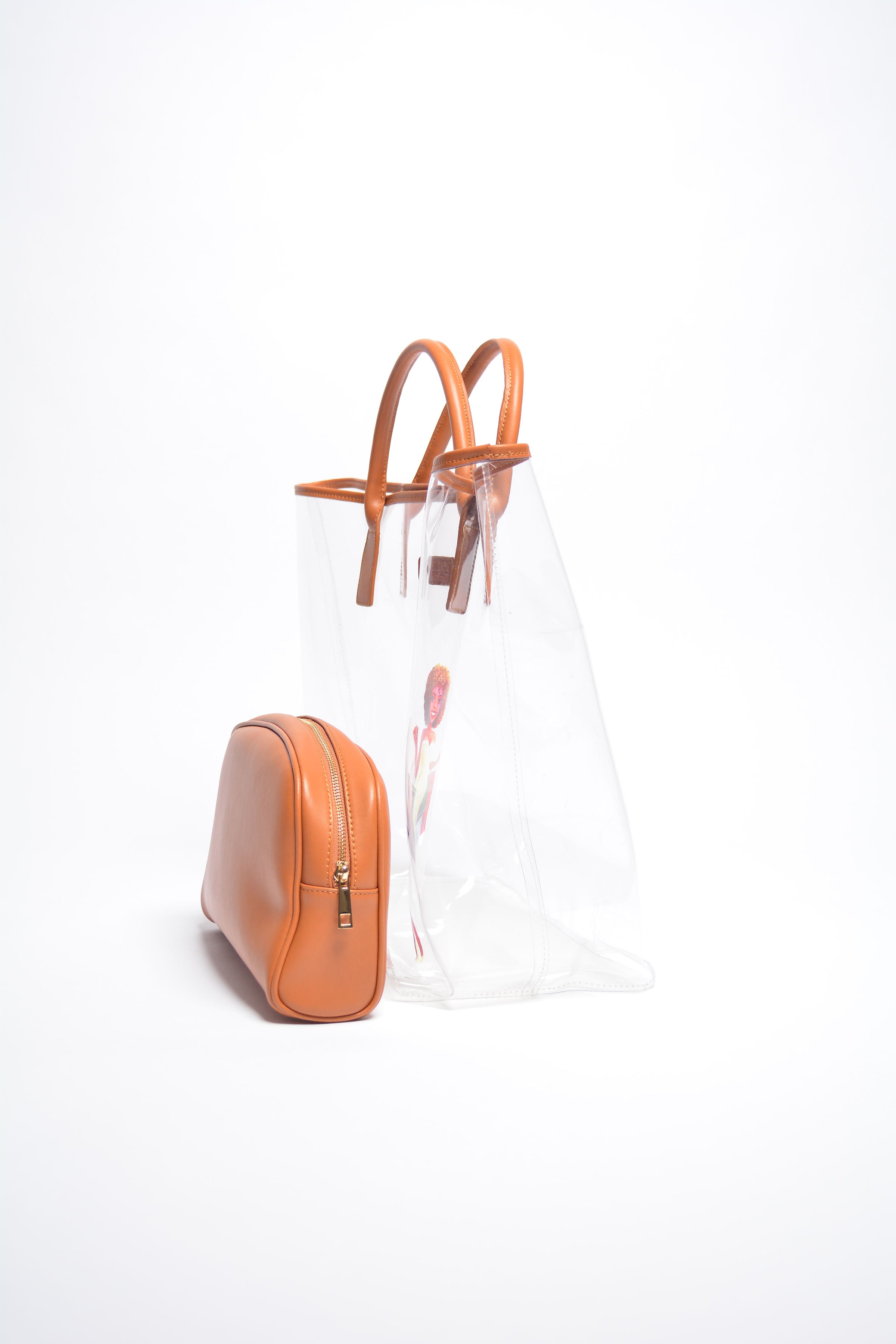 Regular Ren Shopping in Milan Deluxe Clear Tote
