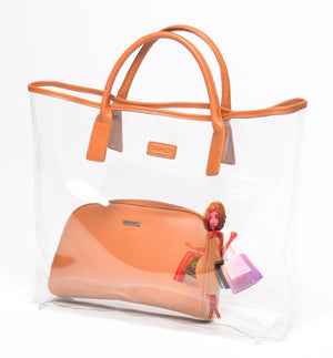 Regular Ren Shopping in Milan Deluxe Clear Tote