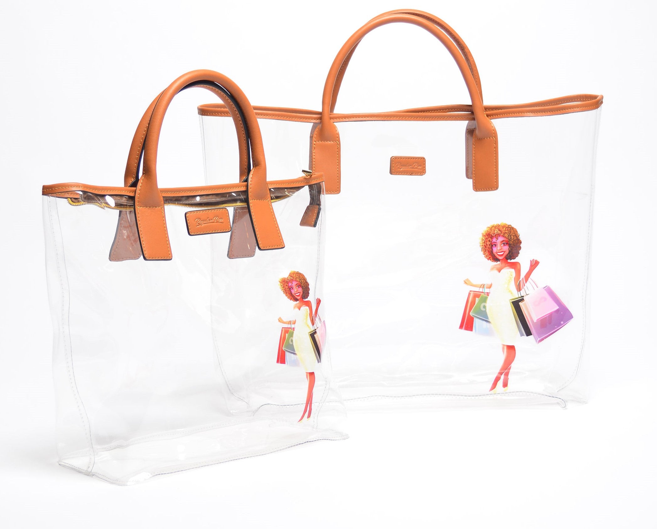Regular Ren Shopping in Milan Clear Tote Set