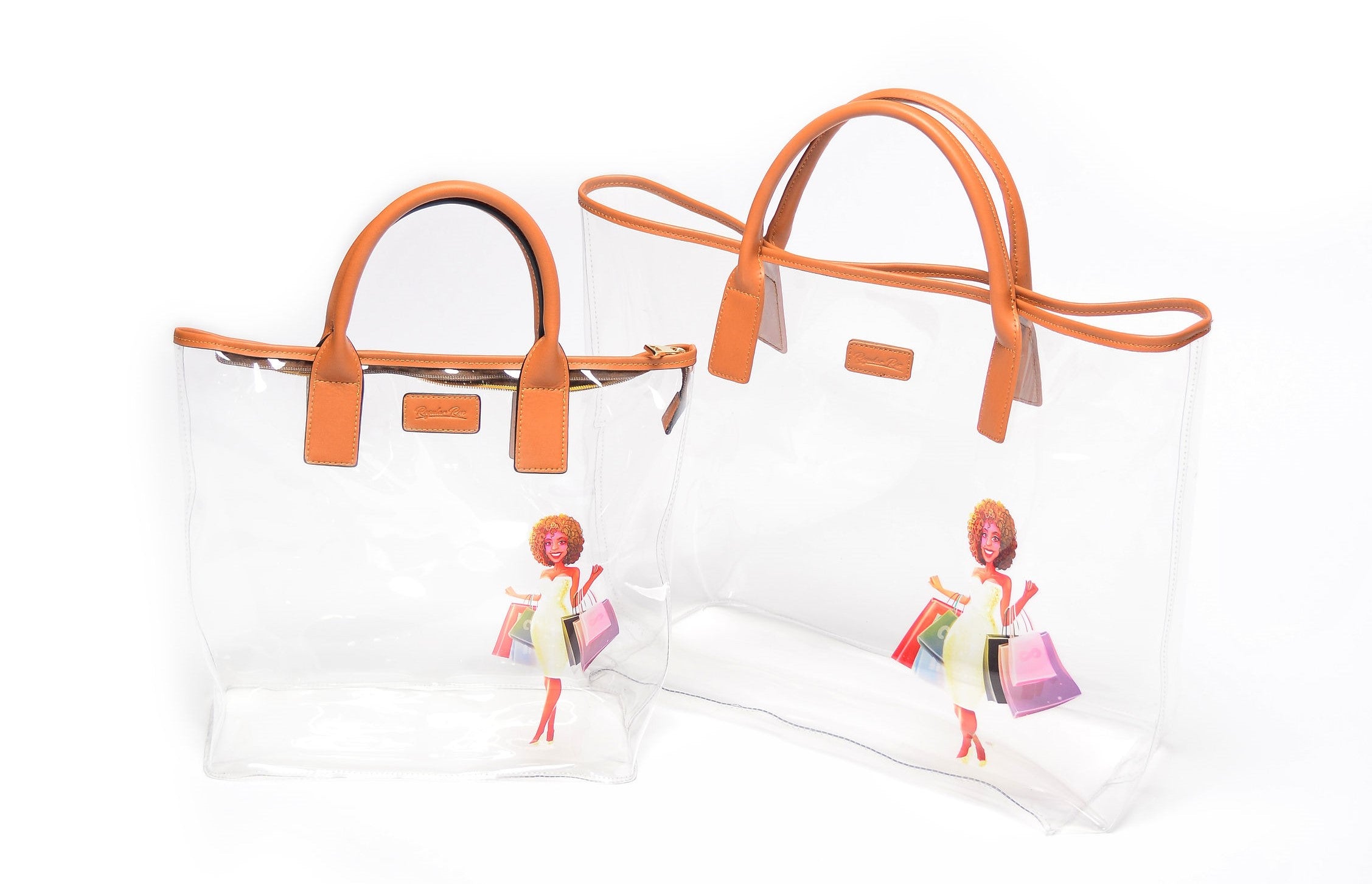 Regular Ren Shopping in Milan Clear Tote Set