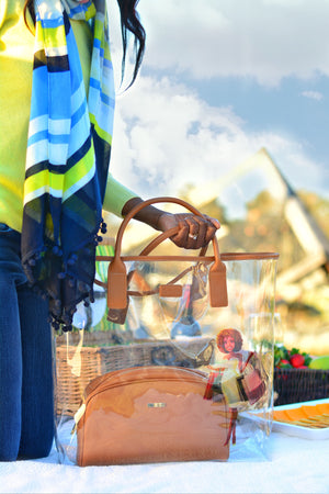Regular Ren Shopping in Milan Deluxe Clear Tote