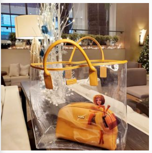 Regular Ren Shopping in Milan Deluxe Clear Tote